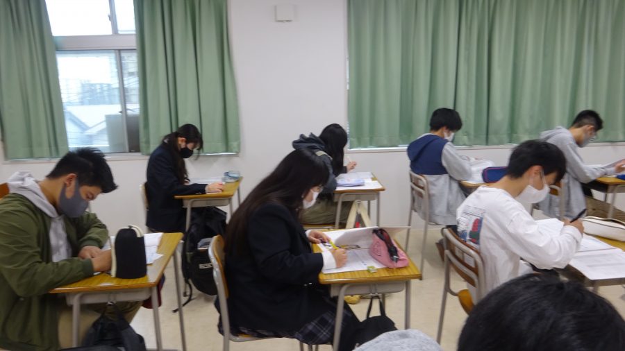 Kタイム 1年生 進路学活 神須学園高等学校